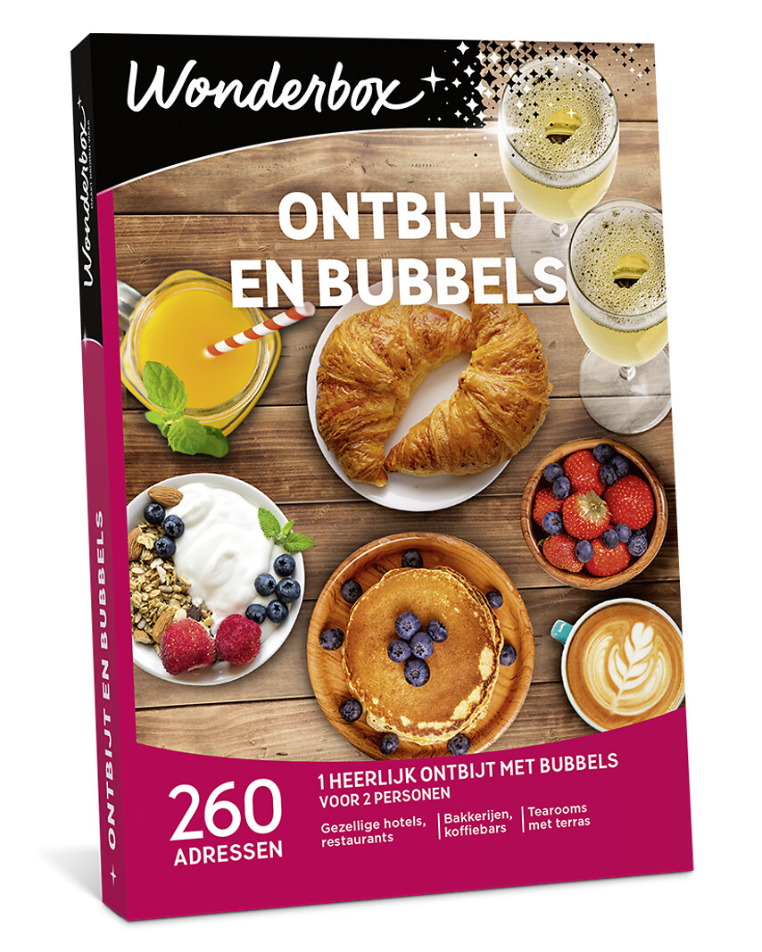 Ontbijt en bubbels