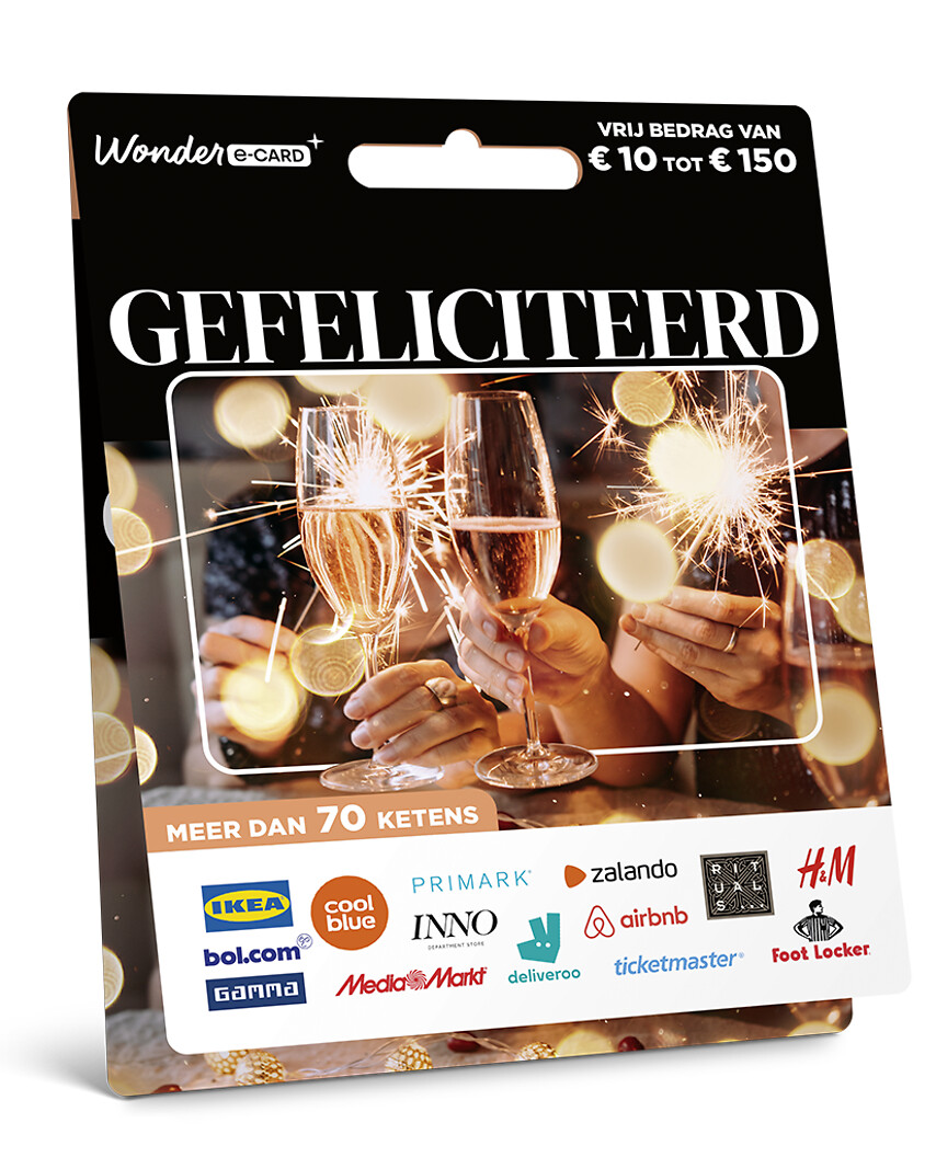 Kaart Gefeliciteerd