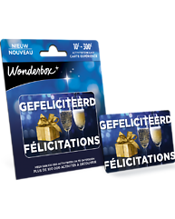 Cadeaukaart Gefeliciteerd