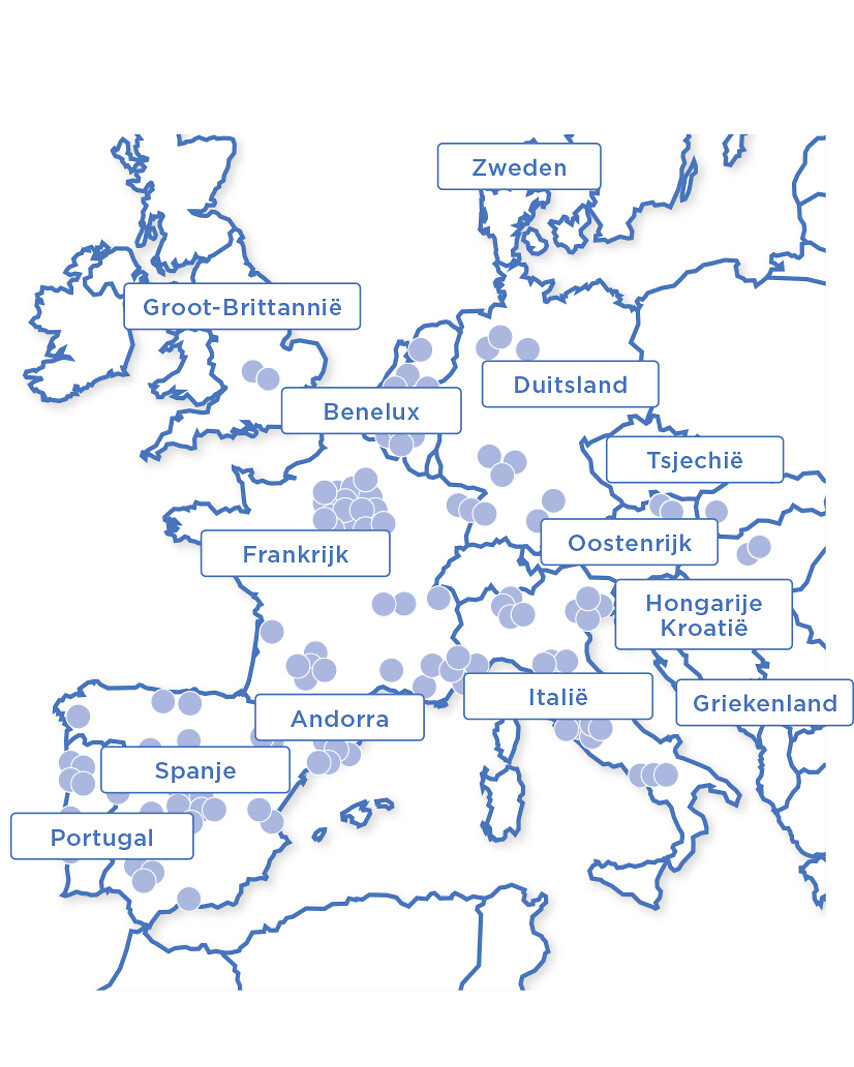 3 droomdagen in Europa