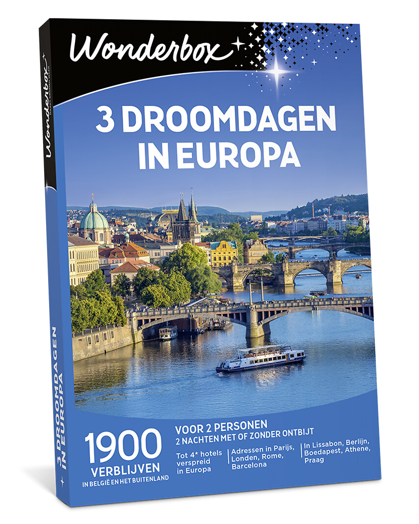 3 droomdagen in Europa