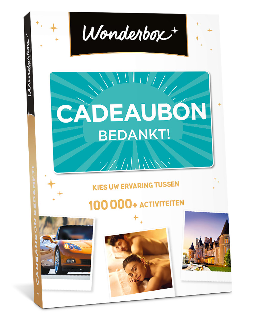 Cadeaubon Bedankt!